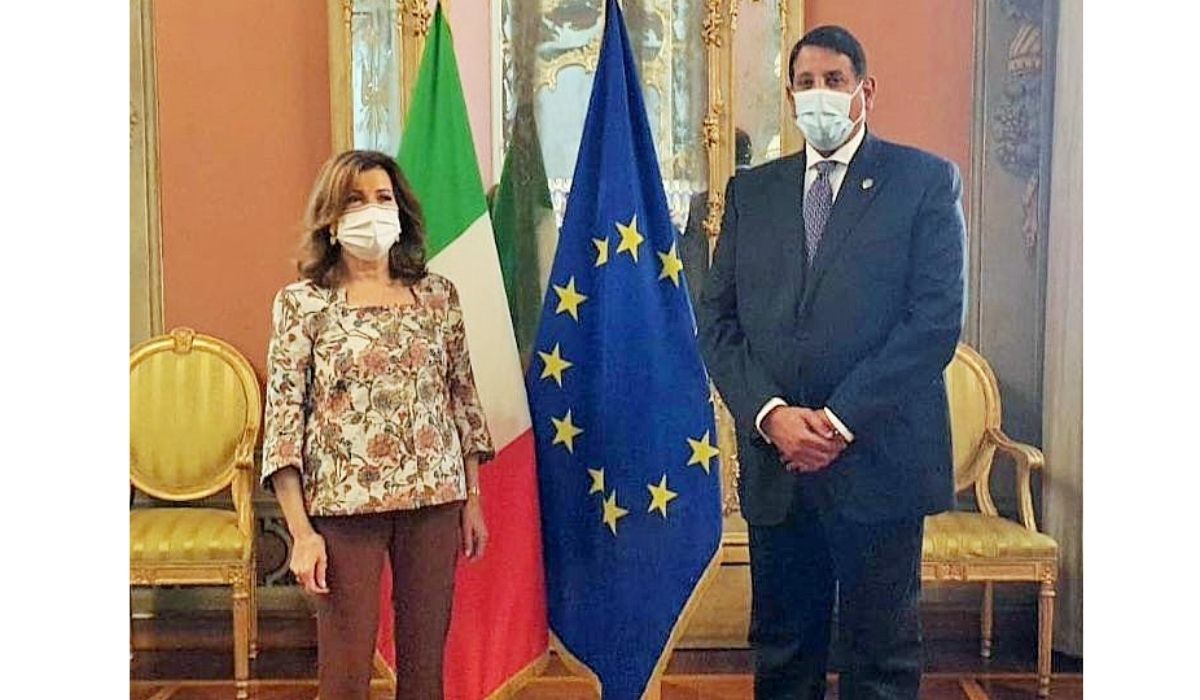 President of Italian Senate meets Ambassador of Qatar